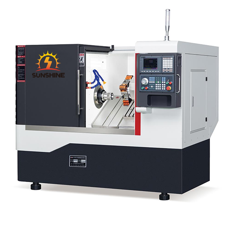 Precision CNC inclined lathe best