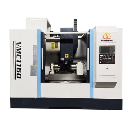 Centro de mecanizado de alta precisión y alta eficiencia.