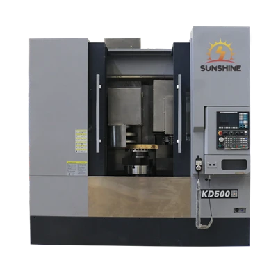 Torno vertical CNC especial KD500 para el procesamiento de discos de freno